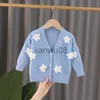 Pullover Baby Sweater Toddler Clothes Kids Cotton Knitted Sweater Flower Girls Cardigan Long Sleeve Girls Jacket Coat Children Outerwear x0818