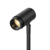 Table Lamps Indoor 3W LED Zoom Light Stand Pole Lamp Spotlight With Base Jewelry/Phone Shop Cabinet Exhibition Black Shell