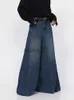 Женские джинсы Reddachic Корейские стильные женские мешковатые джинсы расклешены на ногу.