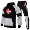 Herren -Trainingsanzüge Kyokushin Karate 2023 Männer Marke Mode Sets Casual Pullover Tracksuit 2 Stück Hoodies Sweatshirts Jogginghosen Anzug