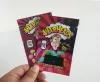 dab nail wholesale warheads edible mylar packaging bags sour chewy cubes wowheads 3 side seal zipper smell proof in stock