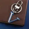 Luxury colgante de llave de llave para hombre llavero llavero diseñadores de llavero de automóvil