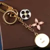 Designer Keychains Letter Keychain Bag Charm Hanger CAR Keyring Gold Key Chain Fashion Mens Women Key Ring 2308183Z