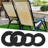 Meubles de camp 4 pièces cordon de remplacement de chaise Durable élastique longue durée universel accessoires d'extérieur pour fauteuils inclinables chaises de pelouse