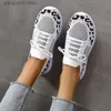 Sukienka buty 2022 Nowe modne damskie trampki antypośrednie buty damskie Buty kolorystyczne lampart mody Mesh Black Wedge Sneakers T230818