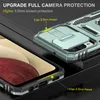 Redmi A1 için Cep Telefon Kapağı Plus Not 12 Pro 11 Pro 11t 10c 9A POCO X5 5G Halka Tutucu Kickstand Araba Montajı Slayt Kamera Lens Koruma Şok geçirmez Kılıf