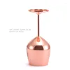 Vingglasögon 304 Rostfritt stål Silver/Rose Gold Cup 500 ml stor kapacitet Goblet Champagne Party Bar Kitchen Matsalverktyg