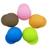 200Pcs/Lot Silicone Hat Cup Lid Leakproof Tea Coffee Can Suction Lid Cute Cap Dustproof Reusable Insulation Seal Cup Cover Tools