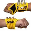 Tool Bag Magnetic Wristband with Strong Magnets Holds Nails Drill Bit. Gift for Father Boyfriend. Belt Screw Holder Tool Storage Wrist 230817