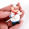 Ímãs de geladeira 3D Chef Cook Cook Refrigerator Magnet Home Kitchen Decoration ACCE 230818