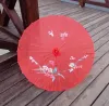 DHL Adults Chinese Handmade Fabric Umbrella Fashion Travel Candy Color Oriental Umbrellas Wedding Tools Fashion Accessories 8.18