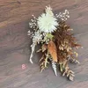 Decorative Flowers Wreaths Mini Dried Flower Bouquet Perfect for Christmas Autumn Thanksgiving Harvest Festival Halloween Decor Table Letterbox Gift HKD230818