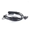 Walkie Talkie 100pcs/lote Baofenng à prova d'água Covert Air Acoustic Headset Phone para UV-XR BF-9700/A-58 UV-9R Plus