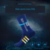 Nouveau style Socles de football non glissantes hommes Femmes cyclistes sportives antidérapantes chaussettes de foot