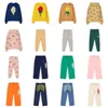 Set di abbigliamento pre vendita di abbigliamento per bambini per l'autunno e l'inverno 2023 Girls 'Knitwear Swater Pants Set 230818