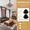 Pendant Lamps 4 Sets Lamp Accessories Indoor Hanging Light Fixtures Professional Base Chassis Plate Ceiling Iron Caps Cover Home