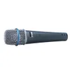 Mikrofony Beta57a Superkardioid Dynamiczny instrument przewodowy mikrofon 57A MIC dla karaoke na żywo wokale na żywo HKD230818