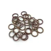 Connecteurs 4-12 mm ACCESSOIRES DIY MANUEL D'OUVENIR RING IRON Connexion Single Circle Bijoux Résultats 100pcs / Lot Drop Delivery Componen Dhore