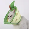 Dog Collars Pet Cone Collar Adjustable Size Soft Comfortable Protection For Cats Fabric