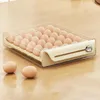 Storage Bottles Egg Holder With Time Scale Fresh Eggs Box Container Large Capacity Freezer Pantry Fridge Dining Table