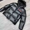Mens Jacket Designer clothes Hooded Winter Coat warm Black Women parka Windbreaker Long Sleeve Puffer Jackets With Zippers Letters Printed Outwears Coats Size M-5XL