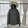 Мужчины дизайнерская куртка женская дизайнерская куртка вниз пальто высококачественное зимнее пухло