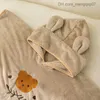 Towels Robes Cartoon baby bath towel coral velvet cotton hooded beach towel newborn corner towel soft raincoat children's bathroom towel baby supplies Z230819