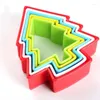 قوالب الخبز 1 مجموعة Lytwtw's Candy Cate Cake Mould Mould Cupcake Liner Stencil Form