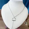 Mode hanger hart parel ontwerper cadeau ketting hoge kwaliteit liefde sieraden minimalistische stijl meisje lange ketting goud reizen