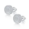 Europa en Amerika Hotsale Men Women Fashion Oorrings S925 Silver Full Bling Moissanite Diamond Earrings Studs Leuk cadeau voor vriend