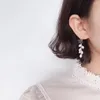 Dangle Earringsイヤリングユニークなクリエイティブデザインゴールデンジュエリー模倣パールペンダントバロックチャームデザイナーウェディングギフト