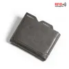 Wallets 2023 Anti Theft Brush Card Insert Men's Short Leather Wallet PU Multi Zipper Clip Bag