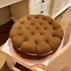 Almohada redonda de galletas plush galletas piso lindo silla para el hogar s suave y cómoda decoración decoración