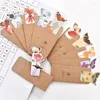 Butterfly Paper Lesezeichen farbenfrohes niedliches Design Originalität School Office Support Tool Lesezeichen Weihnachtsgeschenk