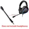 Mikrofony mikrofon 3,5 mm portu audio MIC MIC MIC WPROWADZENIE W SEALS ASUS ROG DELTA RGB Gaming Zestaw słuchawkowy Wymiana HKD230818