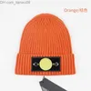 Beanie / Skull Caps Designer Stone gorro negro Gorro de punto de invierno Gorro de lana Mujeres Chunky Knit Grueso Cálido piel sintética pom Gorros Sombreros Z230819