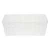 プレートパン収納ボックスホルダーケース透明冷蔵庫トーストコンテナプラスチックケーキキッチンの供給