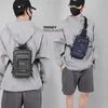 School Bags Men Small Sling Backpack Cross Body Shoulder Chest Bag Antitheft Travel Motorcycle Rider Waterproof Oxford Male Messenger 230823