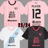 2023 2024 Palermo soccer jerseys SARIC SEGRE DI MARIANO BRUNORI home Away Third DAMIANI White football shirts short sleeve uniforms 23 24 Men pink Kit