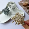 Clip per capelli in metallo di perle delicate per ragazze 2023 Summer High Cotail High Coil Offerte Claw Clips Clips Accessori Clips