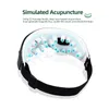 Masseur oculaire masseur oculaire électrique pétrisseur sans fil à pétrissage acupuncture Points de massage de secours de fatigue oculaire Masseur de charge USB pour la déformation oculaire 230817
