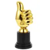 Dekorativa föremål figurer barn Awesome Trophy Children Cup Award Decor Basketball Model Thumb Shaped Cheer Plastic Funny 230818