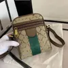 Lüks tasarımcı omuz çantaları kadınlar vintage cep telefonu erkekler haberci çanta tuval deri çanta bayanlar tote cüzdan mini cüzdan crossbody evrak çantası bumbag