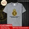 Erkek Tişörtleri Hollanda Ordu Üstleri T-Shirt Özel Jersey Hayranları İsim Logo Tshirt High Street Fashion Hip Hop gevşek gündelik