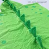 Handdoeken gewaden dinosaurus poncho hoodie kinderbad handdoek handdoekje strand toren baby badhanddoek Z230819