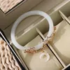 Bangle Ancient Imitation Jade Retro Exquisite Korean Style Bracelet Women Fashion Jewelry Love Between Fairy And Devil