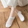 Women Socks 5 Pair Small Stretch Invisible Boat Summer Mujer Chaussette Ankle Low Female Cotton Show Breathable Calcetines