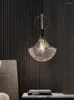 Lampade a sospensione Lampadella la lampadario Personalità creativa Camera da letto principale Background Tavolo da parete Long Linea