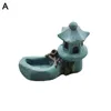 4 * 5cm Pond Figurines Résine miniature Artisanat pour maison Zen Tower Decoration Garden Relaxation Home TEA PET