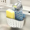 Food Storage Organization Sets 1pc Kitchen Organizer Adjustable Snap Sink Sponge Holder Hanging Drain Basket Gadgets 230817